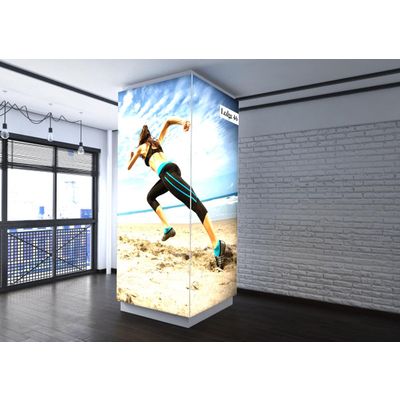 P2.5 Front Service HD LED Video Screen For Shopping Malls, High Power LED Poster Panel