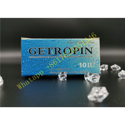 100IU Getropin HGH Human Growth Hormone Peptide whatapp +8617620351346