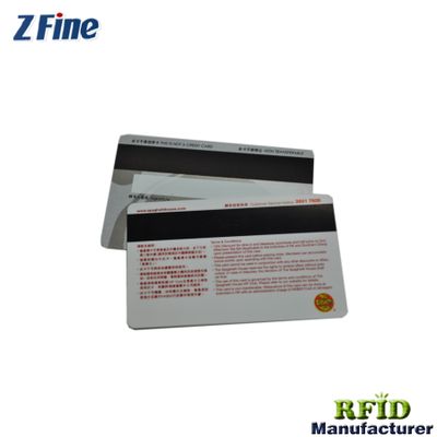 Hot Sale Crdit Card Size Card Magnetic Stripe Card with Offset Printing