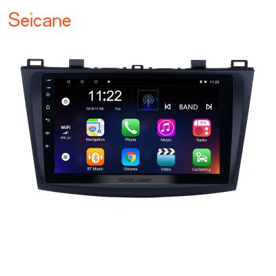 9 inch Touch Screen Android 8.1 Car Radio for 2009 2010 2011 2012 MAZDA 3 with GPS Sat Nav Bluetooth
