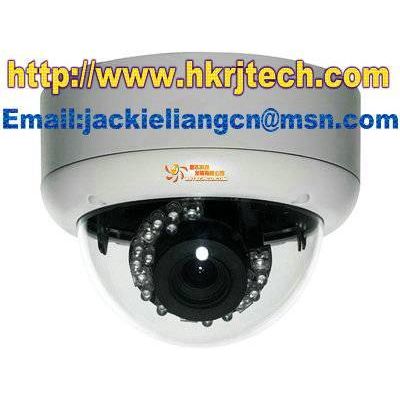 Vandal-proof IR Dome IP Camera (outdoor & indoor)