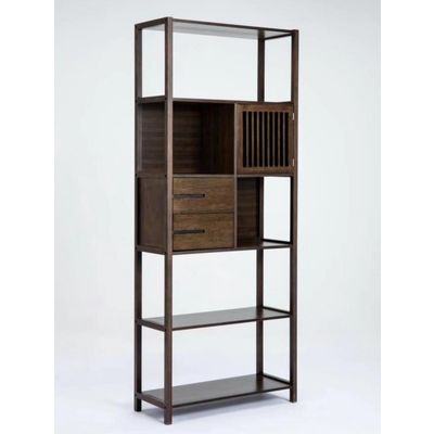 bamboo bookcase K/D, living room furniture