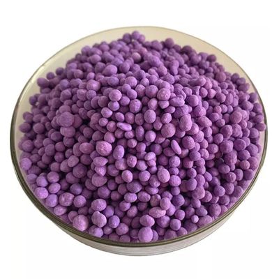 Purple Fertilizer NPK 15-5-25+4S+TE for flowers and vegetables.