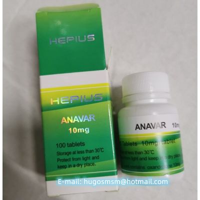 Oxandrolone (anavar) ( 10mg/tablet ,100 tablets/bottle ) Oral Steroid Tablets