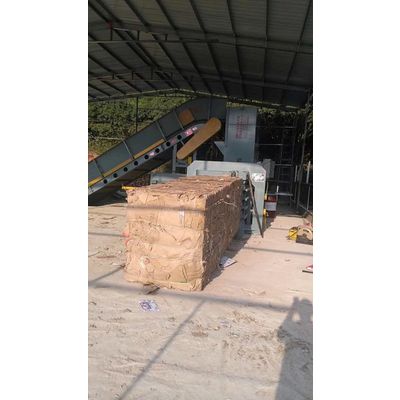 hydraulic semi-automatic waste paper bale press machine from HFBALER