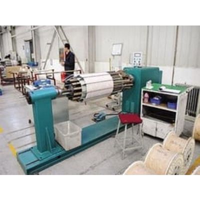 High Voltage Coil Winding Machine With Auto Wire And Paper Arrangement