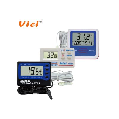 Vicimeter refrigerator high/low temperature alarm Max/Min data store thermometers