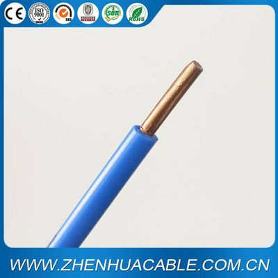 H07V-U 1.5mm 2.5mm Electric Cable PVC Building Wire Bs6004 Copper Electric Wire