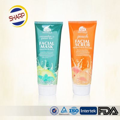 Eco friendly cosmetic tube packaging 5 layer laminated plastic tube packaging