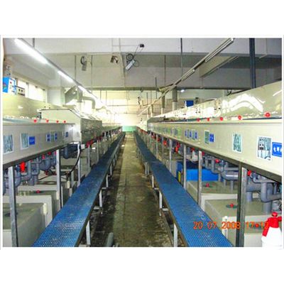 Continuous Plating Prodcution Line Gold Plating Machine Electro component Plating Machine