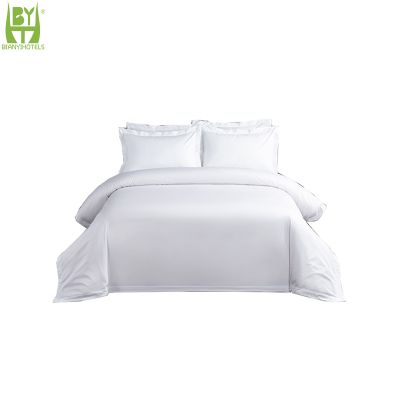 Polyester Soft Brushed Microfiber Fabric bed sheet linens 4pcs Per Set 90gsm Bedsheets Bedding Set
