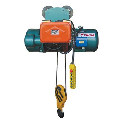 5 Ton Traveling Type Steel Electric Wire Rope Hoist Single Lifitng Speed