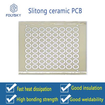 Slitong ceramic PCB/Ceramic circuit substrate suitable for LED and sensor