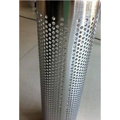 Zhi Yi Da Perforated Metal Welded Tubes Air Center Core Filter Frame Fiter Element Straight Seam Wat