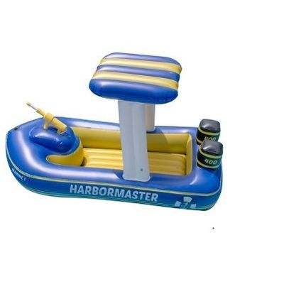 Hot sell inflatable sunshade boats with water gun
