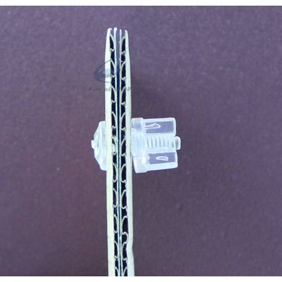 plastic fastener for cardboard display