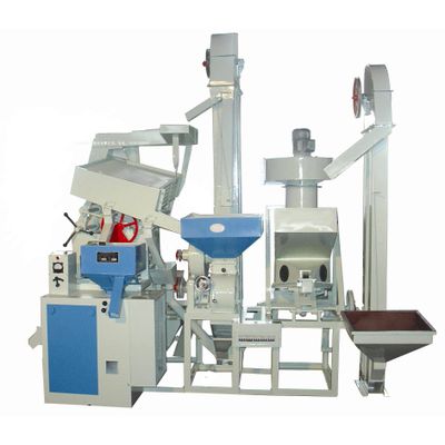 complete rice milling line