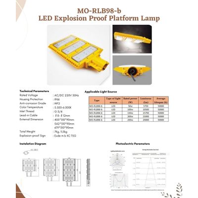 Explosion Proof LED for Oil and Gas Company and Power Plant Company