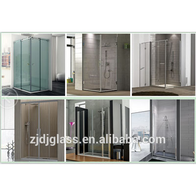 New design shower glass screen and door,tempered glass with 3C/ISO/ CE CSI SGCC