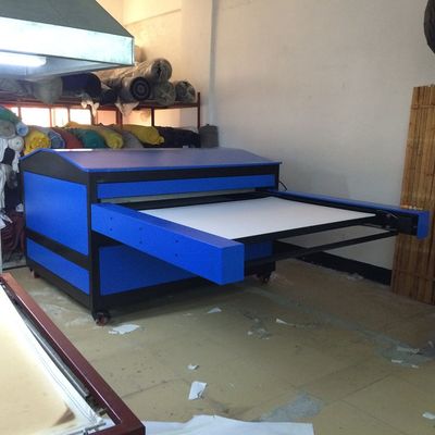 automatic large format sublimation heat press machine for textile factory printing