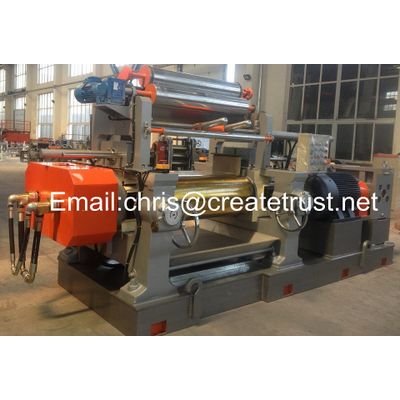 two roll open rubber mixing mill/two roll mill/rubber mixing machine