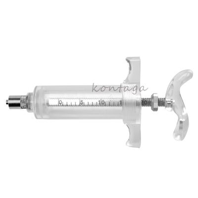 00025 plastic steel syringe with dose nut (TPX)