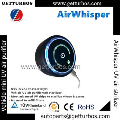 AirWhisper- 2021 new universal auto parts wholesale, China air purifier UV air sterilizer for car