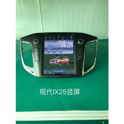 10.4 inch 2 din car gps for Hyundai ix25/Creta android navigation with car play
