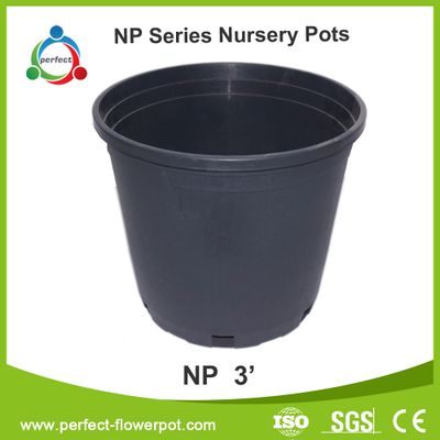 Wholesale nursery containers,black flower pots,plastic pots