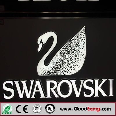 Advertising Outdoor Strong LED box Sound 3D Acrylic Front Lit Signs for Ice Cream Store Front