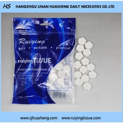 Nonwoven Disposable Compressed Tablet Napkin