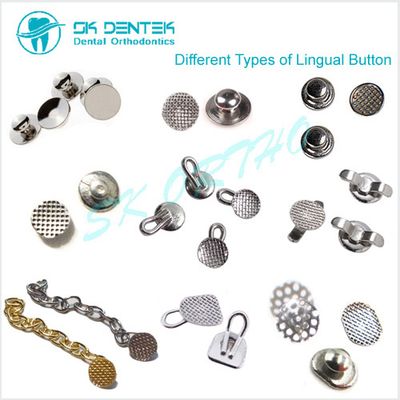 Dental Orthodontic Lingual Button