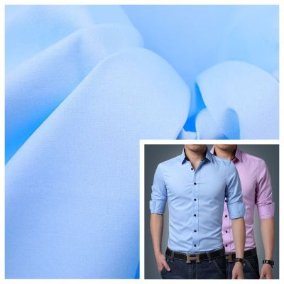 Good Quality Soft Touch Tc Cloth Poly Cotton 65 35 13372 Plain Woven Fabric for Inner Lining Pocket