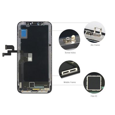 iPhone X LCD Screen and Digitizer Assembly with Frame Replacement-Black