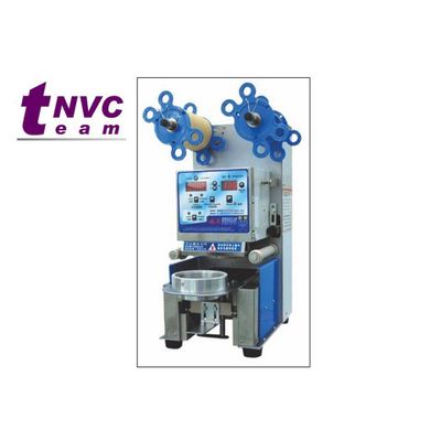 Bubble Tea cup auto sealing machine for sealing films on plastic cups & paper cups. Cup Sealer tNVC-