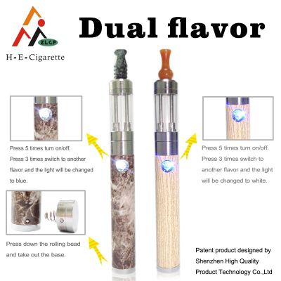 2014 New Arrival Dual Flavor Super Capacity Electronic Cigarette (Dual flavor)