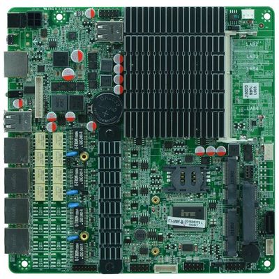 Onboard Bay Trail Celeron J1900 firewall motherboard mini itx  4 Intel 82583V GbE lan Quad core CPU 