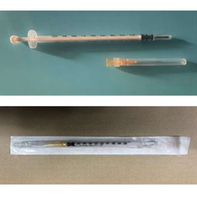 Disposable Syringes with Disposable Needles (Made in South Korea)1cc/ml Low Dead Space (LSD) Syringe