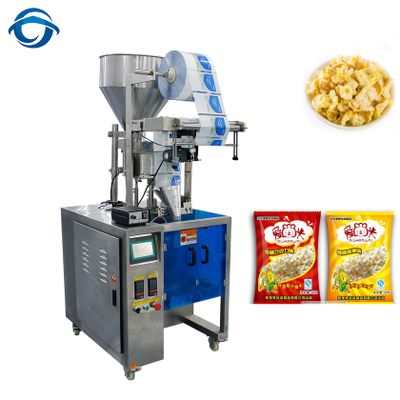 Full Automatic Granule Sachet Packing Machine For Salt Sugar Popcorn Peanuts Seeds