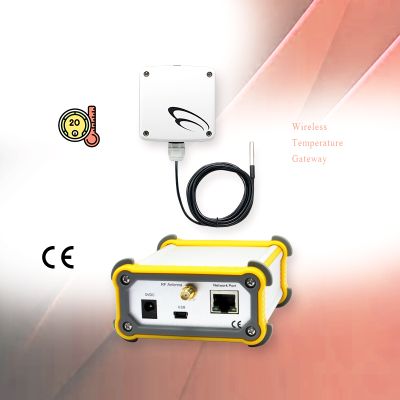Multipoint Wireless Temperature Gateway Temperature Sensor