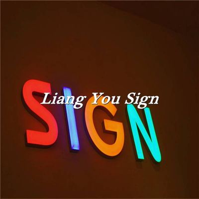 High Quality led lighted reverse channel letters