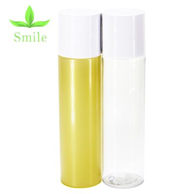 150ml PET cylinder lotion bottle with 24-410 neck size, cosmetic pack plastic bottle