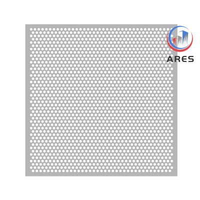 Round Holes Aluminum Perforated Sheet HJP-1015R       Round Hole Perforated Metal  