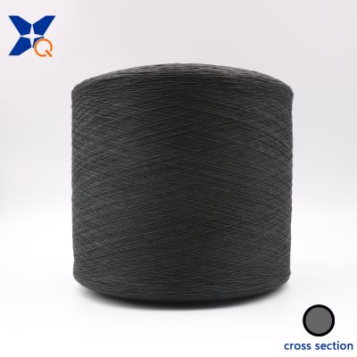 XTAA152 Carbon conductive nylon filament 20D intermingled black PL DTY 150D filament for ESD