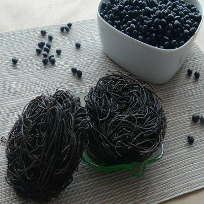 Organic low fat Black Bean Instant Noodle