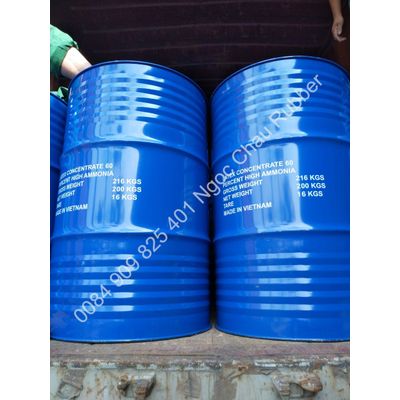 Natural Latex High Ammonia 60% DRC - NGOC CHAU RUBBER