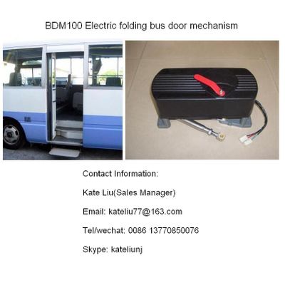 Automatic folding bus door opening mechanism for Philipppines E-jeepney and public utility vehicle