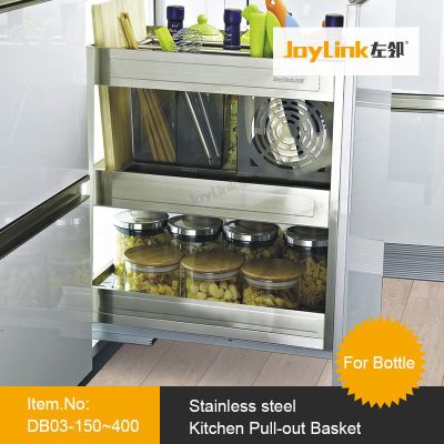 Stainless steel Kitchen Pull-out Basket for bottle