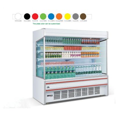 Supermarket retail coolers multideck open display chiller refrigerator