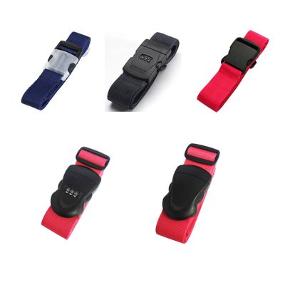 3-dial locked luggage strap